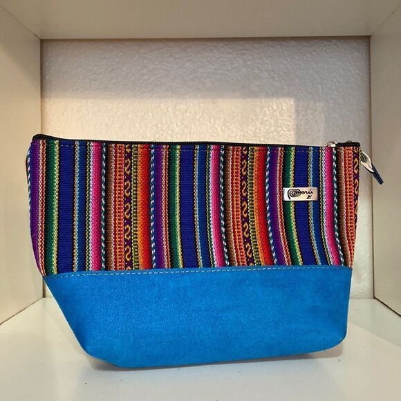 Peruvian Handmade Artisan Pencil Make Up Cosmetic Bag - Picture 1 of 16